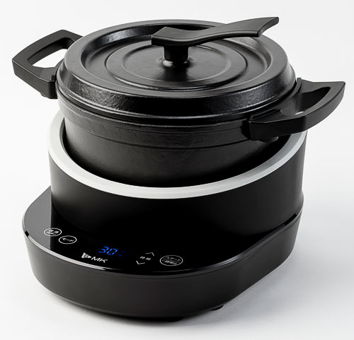 難しい無水料理の火加減は電気鍋におまかせだから「コツイラズ