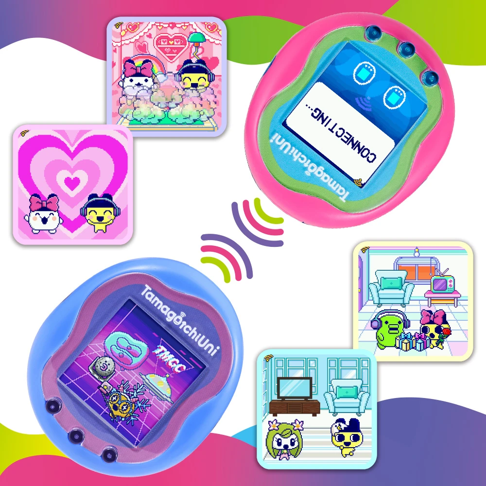 Bandai – Tamagotchi Uni – Tamagotchi connecté avec bracelet montre