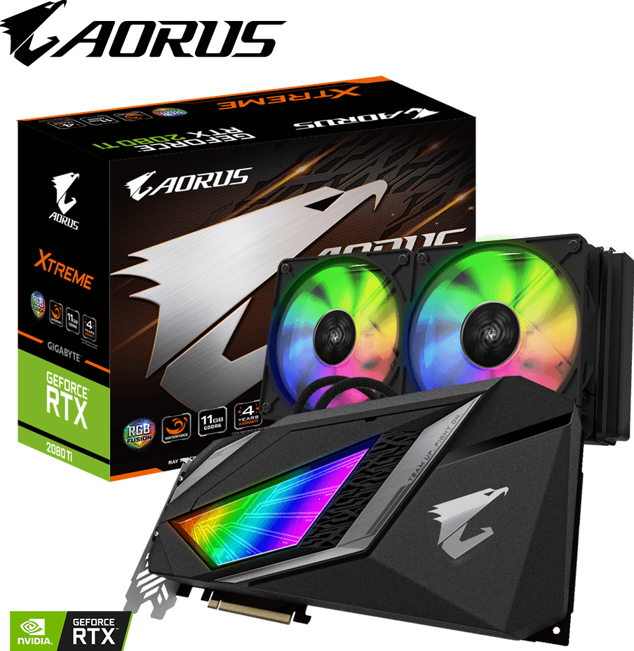 AORUS GeForce RTX™ 2080 Ti XTREME WATERFORCE 11G - GIGABYTE Global