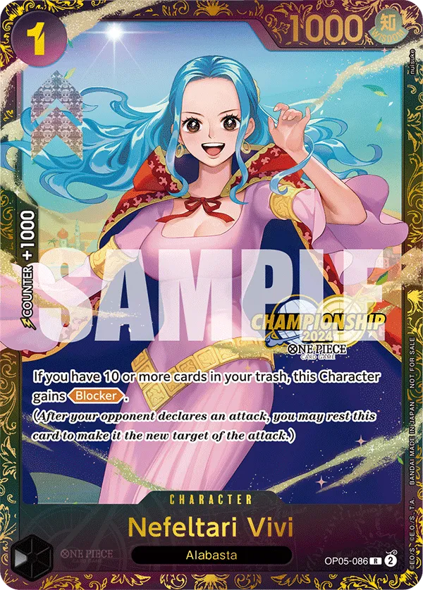 OP04-118 Nefeltari Vivi One Piece Card Game Card | One Piece Card Game