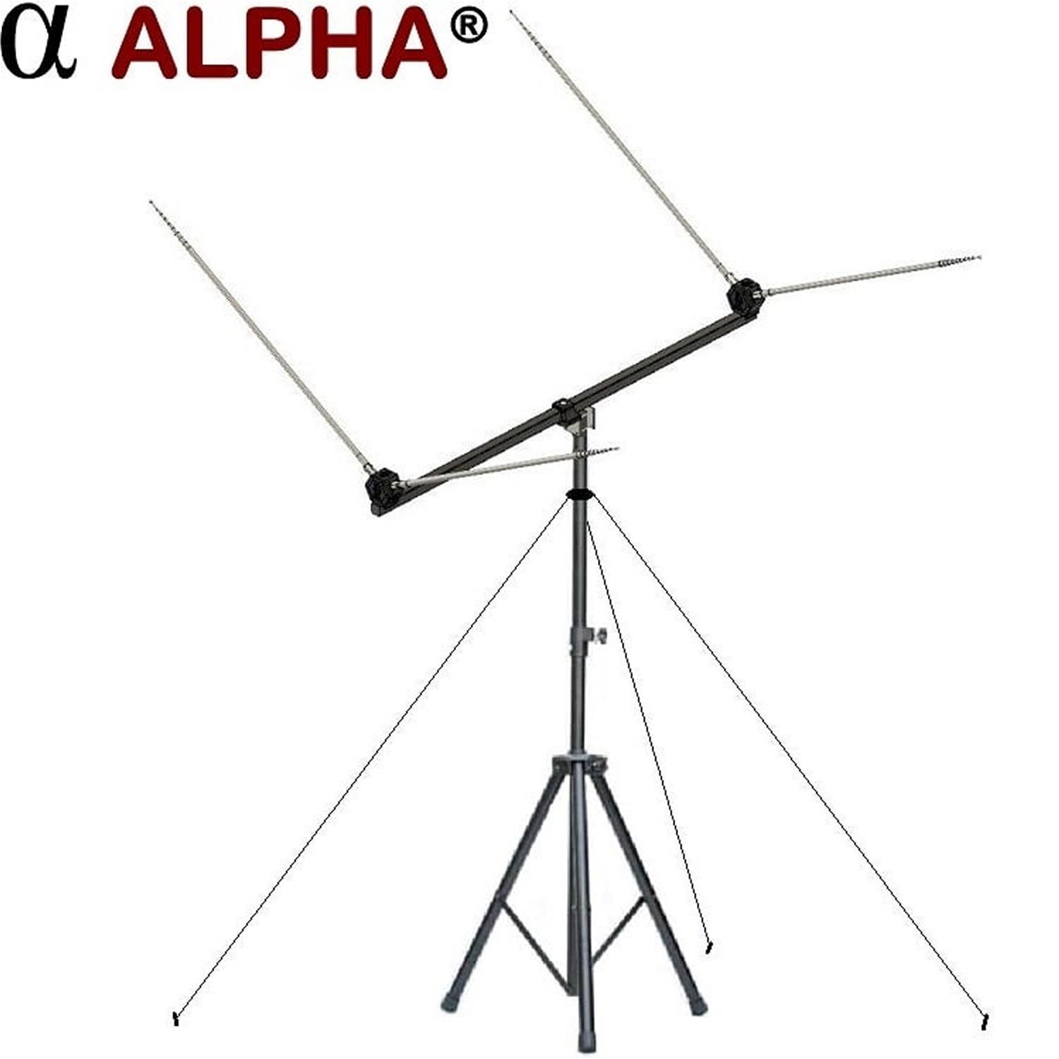 Alpha Antenna YAGIDLX Alpha Antenna HexTenna Deluxe HF/VHF Yagi