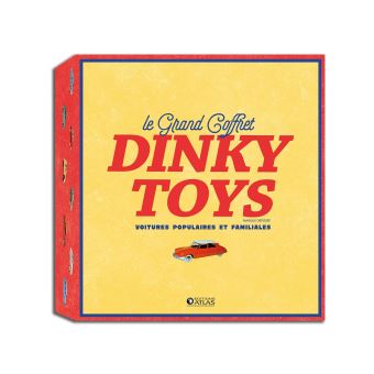 Le Grand Coffret Dinky Toys Coffret avec livre et 2 voitures