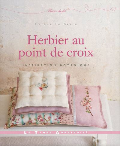 Herbier au point de croix - Inspiration botanique - relié - Hélène