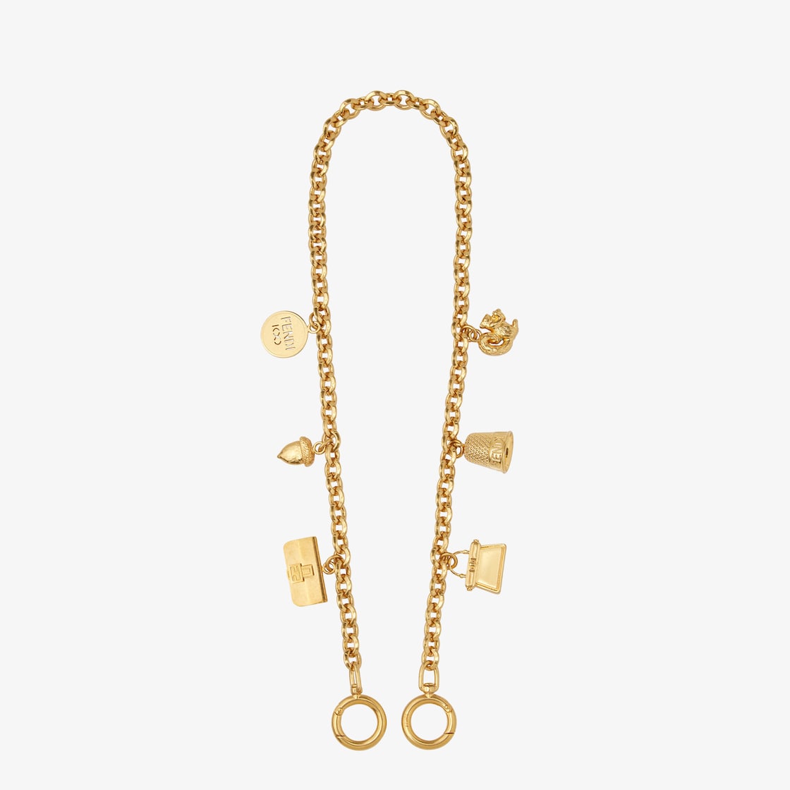 ストラップ ユー ゴールド仕上げ ゴールド | Fendi