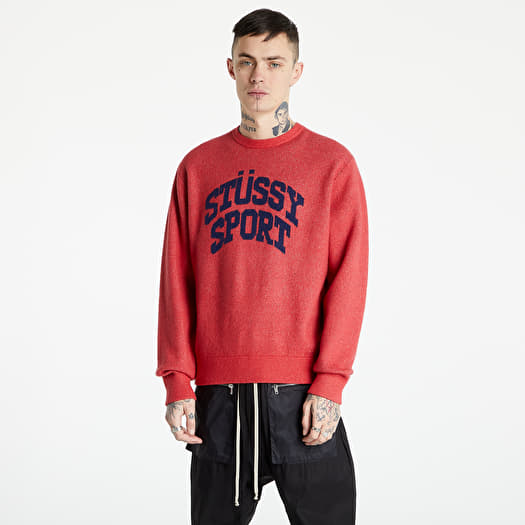 Sweaters Stüssy Sport Sweater Red (117104 red) | Footshop