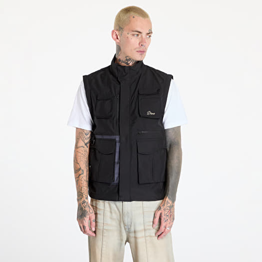 Jackets DIME Fishing Zip-Off Jacket UNISEX Black (DIMEFA241BLK