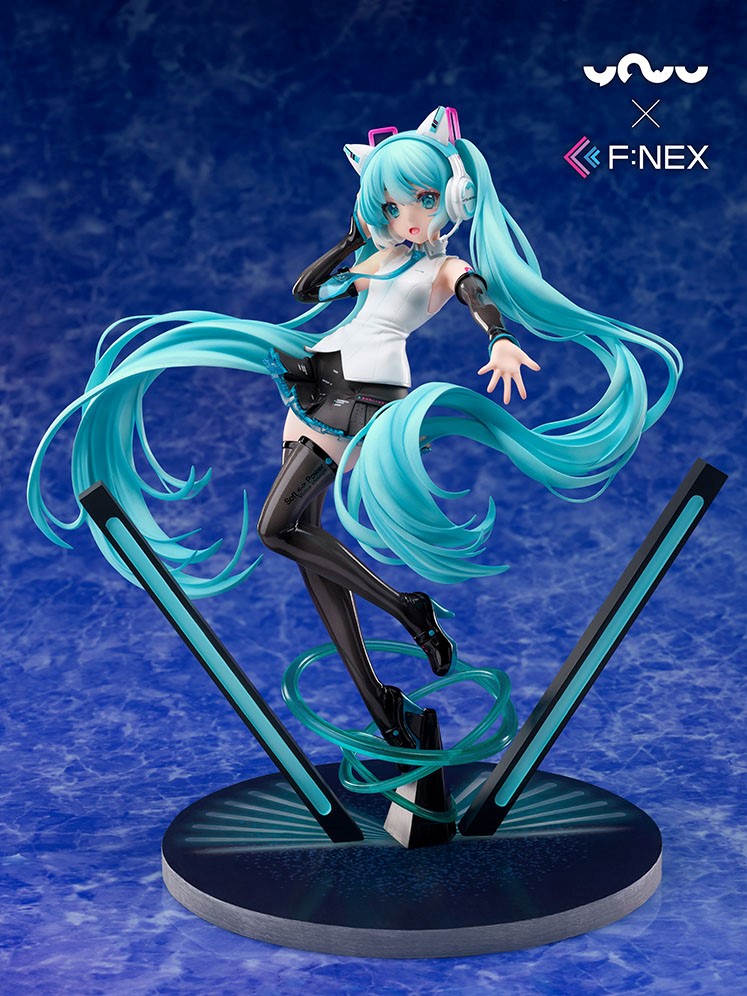 初音ミク 猫耳ヘッドフォンVer. 1/7スケールフィギュア』が ホビーEC