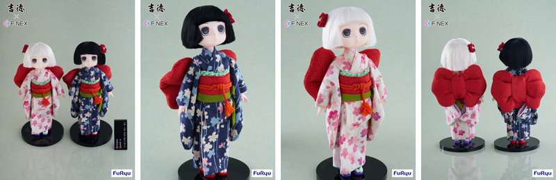 吉徳×F:NEX 一子 二子 -日本人形- 1/4スケールフィギュアセット