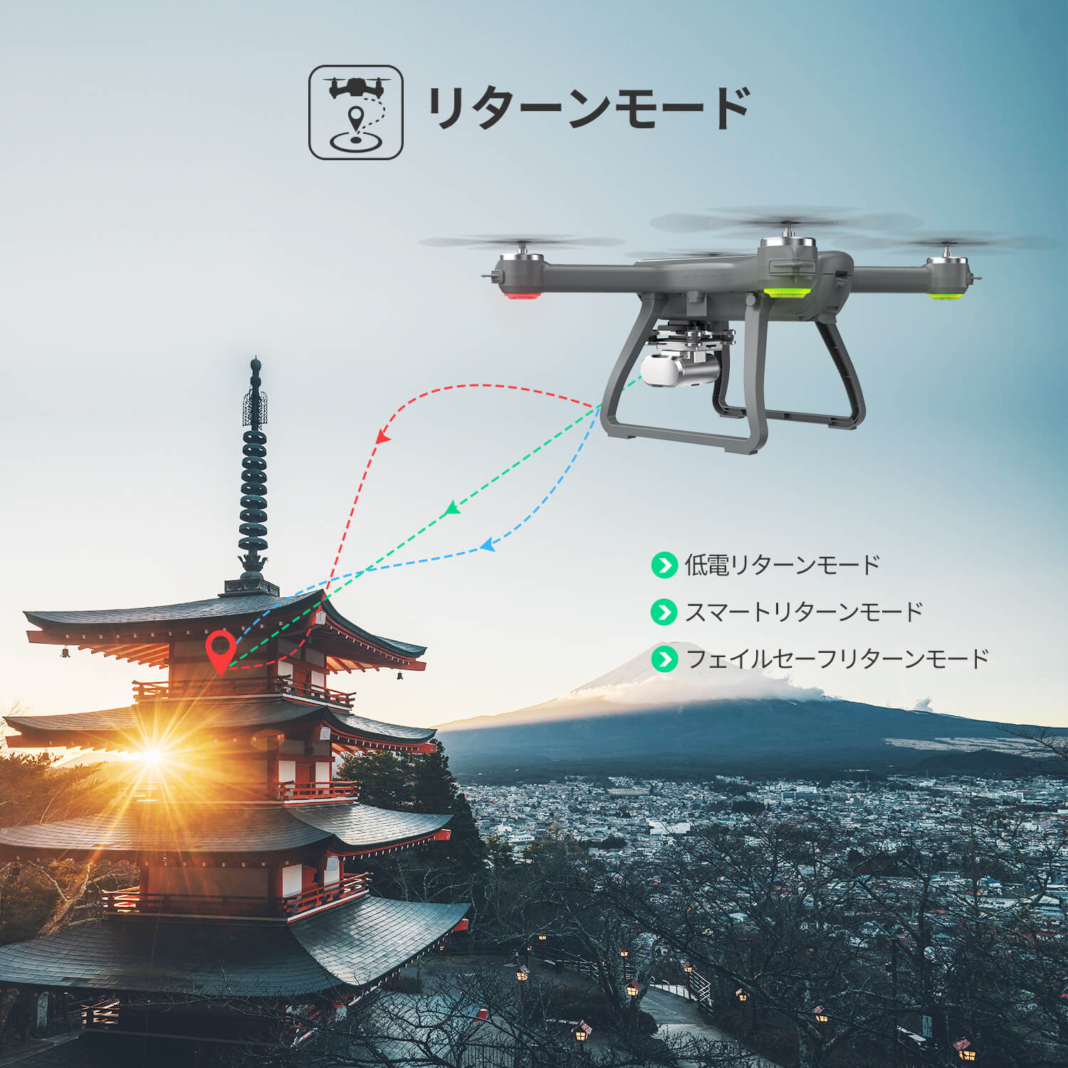 ドローンSG700D ダブルカメラ高画質1080P スマホ操作日本語説明書付き