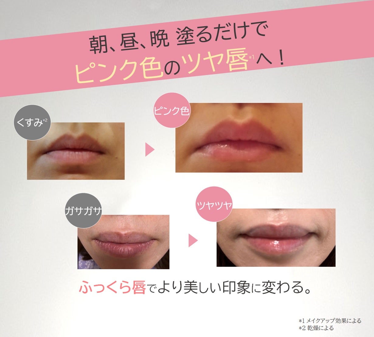 唇はこれ1本】でクイックケア。うるおいに満ちたふっくら唇に変える