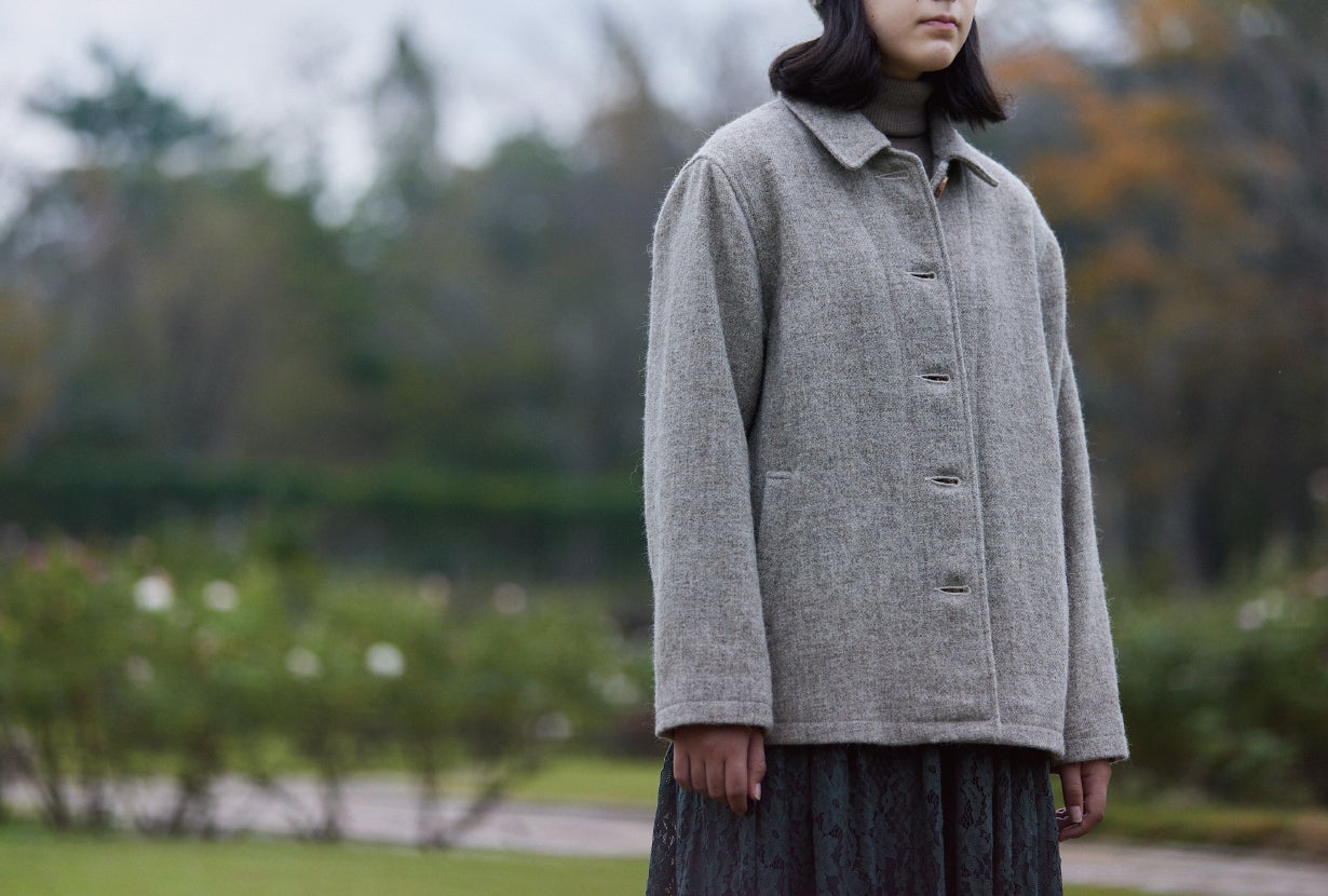 限定35着！岡山産ウールとアルパカ100%の原材料から地産地消のツイード