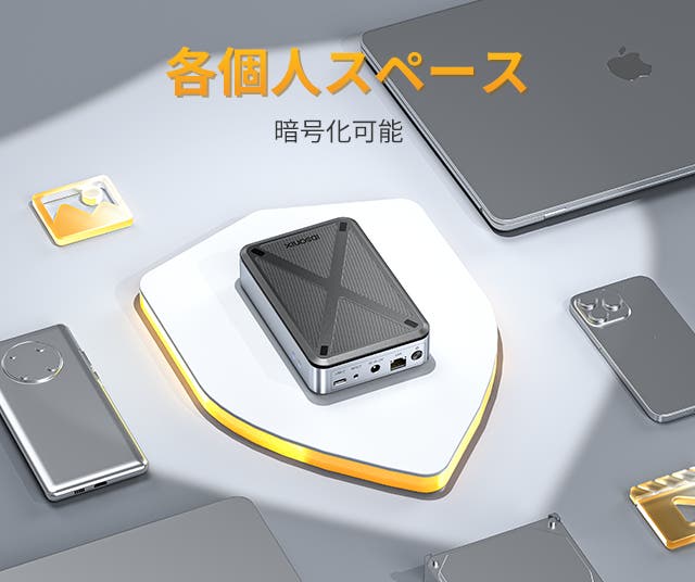 スマホ・PCからどこでも遠隔アクセス可能。超小型NAS「IDSONIX