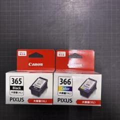 Canon PIXUS 365 366 XL インクカートリッジセット - メルカリ
