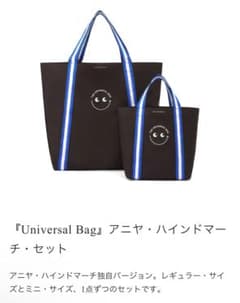 専用*アニヤハインドマーチ ユニバーサルバッグ エコバッグ 大小2点