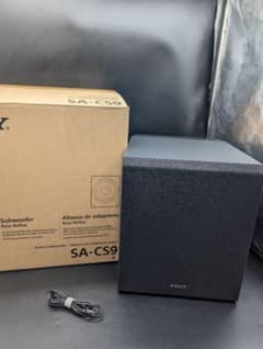 美品・動作良好】SONY SA-CS9 サブウーファー高音質重低音 10インチ