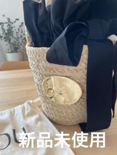 新品未使用 PATOU ラフィア アイコニック バケットバッグ - メルカリ