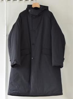 COMOLI 20AW インサレーションフーデッドコート black 2 - メルカリ