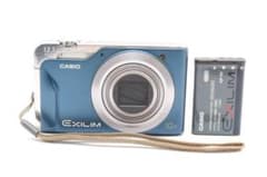 カシオ CASIO EXILIM EX-H10 ブルー ＃A424 - メルカリ