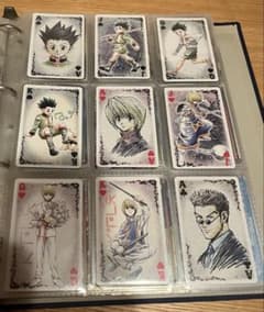 HUNTER×HUNTER 旧 トランプ 絵柄カードのみ17枚 - メルカリ