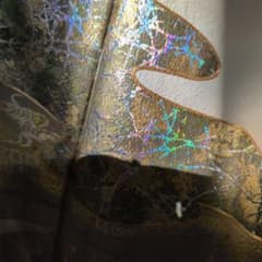 cIoudy 様[坪省平]正絹色留袖京染 本手描友禅本金使用 おしゃれガード