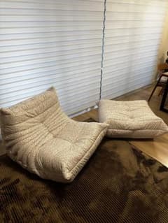 トーゴ限定新生地 SHIKI】リーンロゼ | ロゼトーゴ ソファ&パフ セット