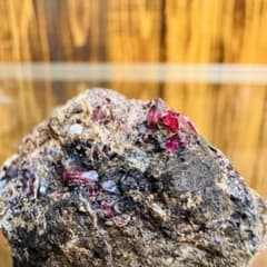 国産鉱物 パイロクスマンガン 愛知 ハイクオリティ クラスター - メルカリ