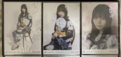乃木坂46 岡本姫奈 生写真 2023 浴衣 3種 - メルカリ