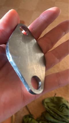 ランクル100ディーゼル egrカッターエキマニ側 ランドクルーザ100