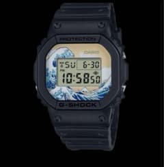 G-SHOCK 葛飾北斎デザイン 神奈川沖浪裏 DW-5600KHK24-1JR - メルカリ