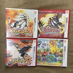 3DSソフトまとめ売り ポケットモンスター4本 - メルカリ