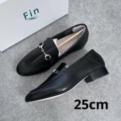 新品半額】Fin本革ビットローファー25cm黒 - メルカリ