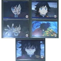 鬼滅の刃 ビッグクリアカードWEBSHOPくじ 冨岡義勇 柱稽古編 1016