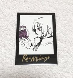 ブルーロック 御影玲王 モノクロカード 箔押し - メルカリ