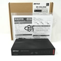 BUFFALO BS-GSL2008 ギガビットスイッチ 8ポート - メルカリ