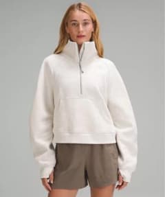 ルルレモン Scuba オーバーサイズ ファネルネックハーフジップ - メルカリ