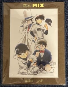 青山剛昌 あだち充 コラボ表紙特製複製原画 名探偵コナンMIX まじっく