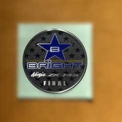 レア]カワサキ ZX-14Rファイナル ブライト製ステッカー新品 - メルカリ