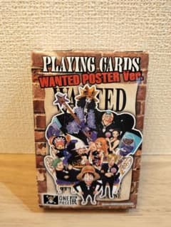 ワンピース展 ONE PIECE トランプ WANTED POSTER Ver. - メルカリ