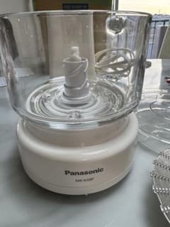 Panasonic MK-K48P -Wフードプロセッサー - メルカリ