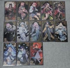 にじさんじ 妖怪万化 お札風カード 女性ライバーセット売り - メルカリ