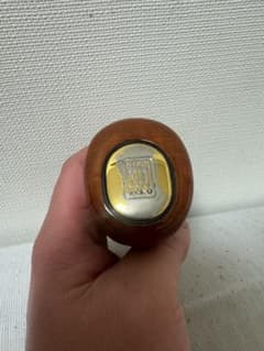 シフトノブ ウッド スケボーリメイク オリーブウッド ハンドメイド