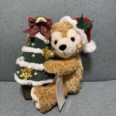 新品未使用 ダッフィー クリスマスツリー ぬいぐるみ - メルカリ