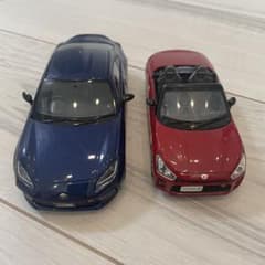 非売品】トヨタ GR86＆COPEN☆色見本ミニカー 店頭展示用 2台セット
