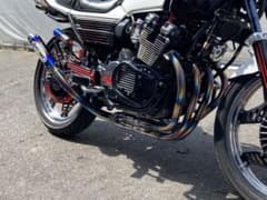 ホンダ CBX400F サタケ ステンレス手曲げマフラー 新型限定 - メルカリ