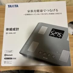 新品未使用】タニタ体組成計 BC-334L-GY グレー - メルカリ