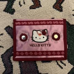 タグ付き！キティ レトロ 激レア 希少 折りたたみ財布 - メルカリ