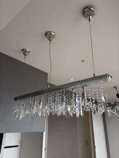 クリスタルシャンデリア吊り下げ式 クランカーLED 120 - メルカリ