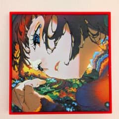 米山舞EGO展キャンバスアートMELT 直筆サインシリアルNo.入り - メルカリ