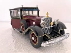 天皇陛下の旧御料車 1935年型メルセデスベンツ770(実物の1/24