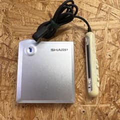 ジャンク品 SHARP 1bitポータブルMDプレーヤー MD-DS33-S - メルカリ